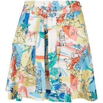 Rok Urban Classics Mini jupe en satin AOP femme