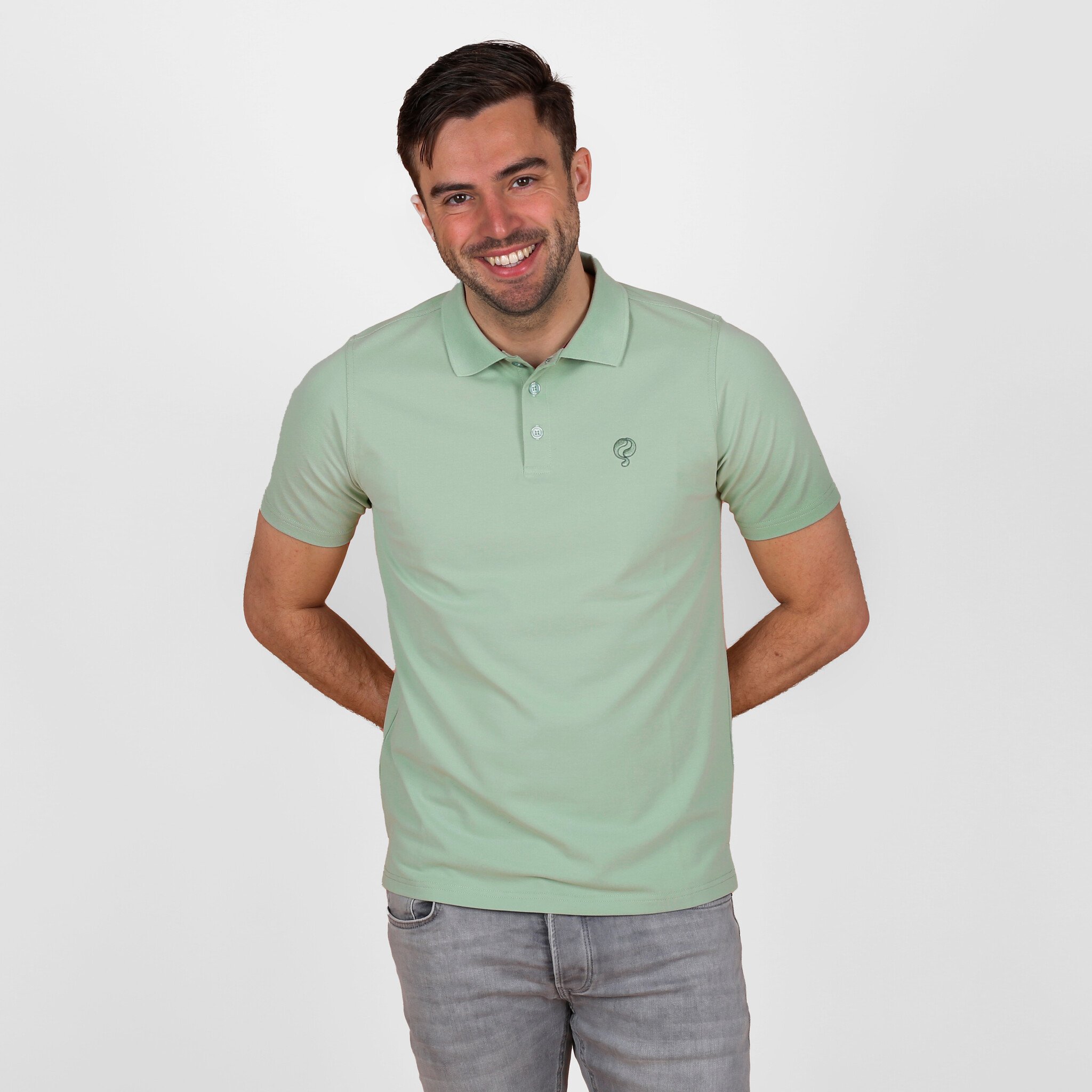 Quick-Q1905 Heren Polo Willemsdorp | Lichtgroen