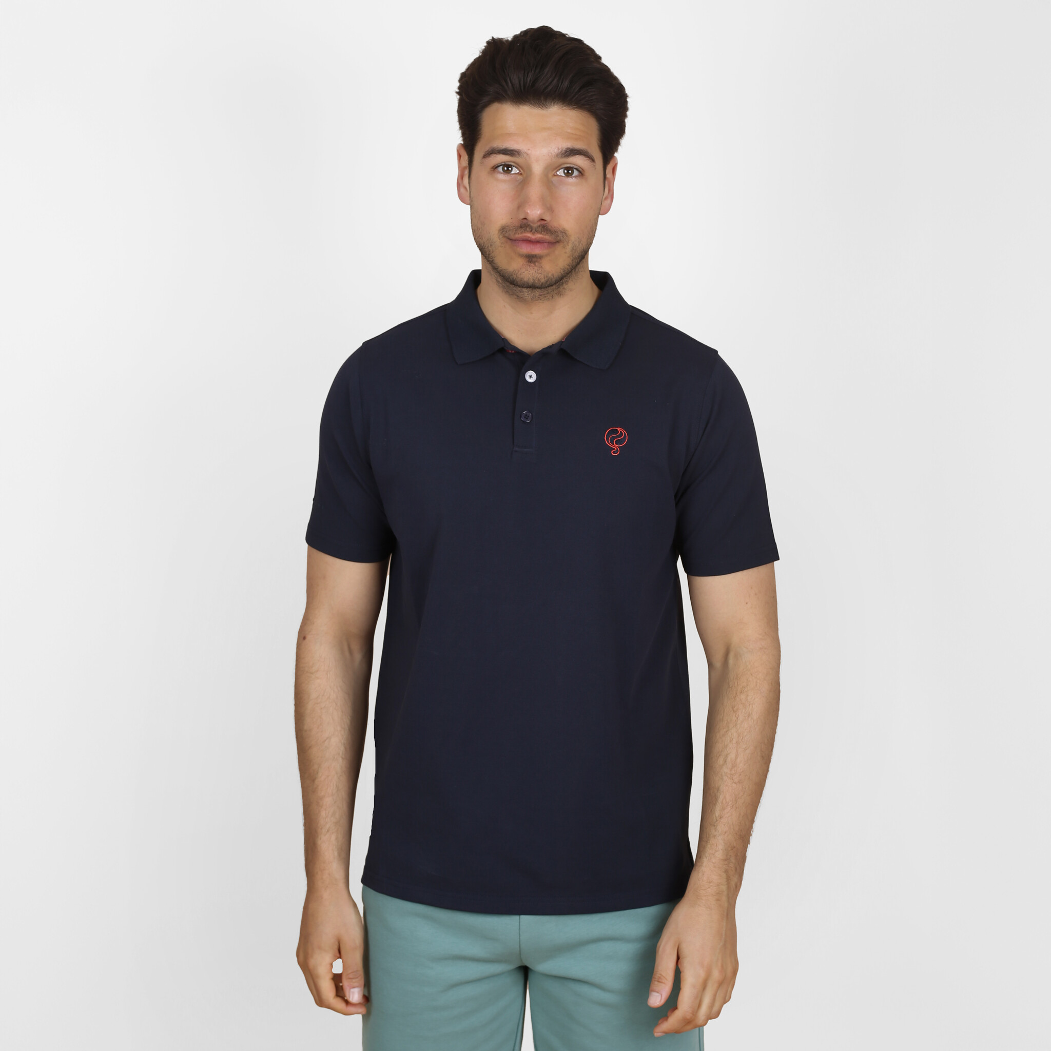 Quick-Q1905 Heren Polo Willemstad | Donkerblauw