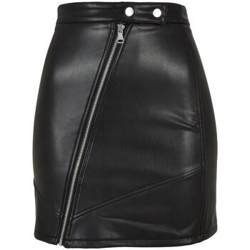 Rok Urban Classics Jupe en cuir synthétique femme Biker