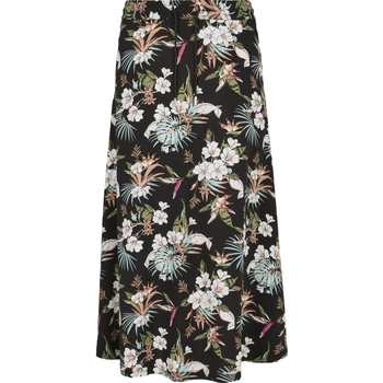 Rok Urban Classics Jupe femme viscose midi-grandes tailles