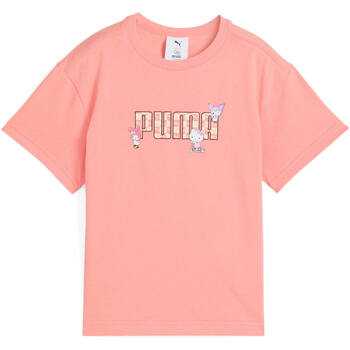 T-shirt Korte Mouw Puma T-shirt fille Hello Kitty Friends Graphic