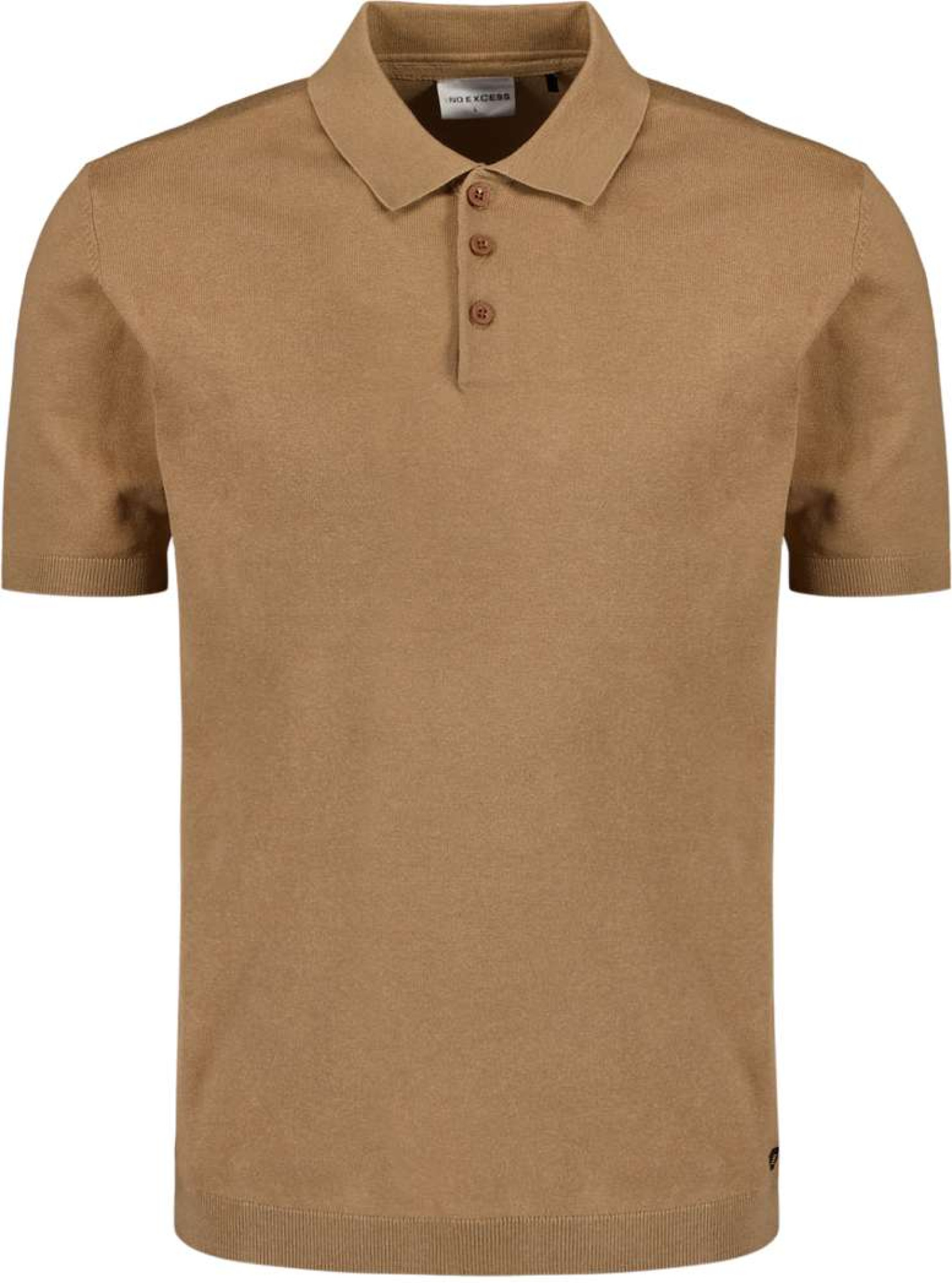 No Excess Pullover short sleeve polo button s