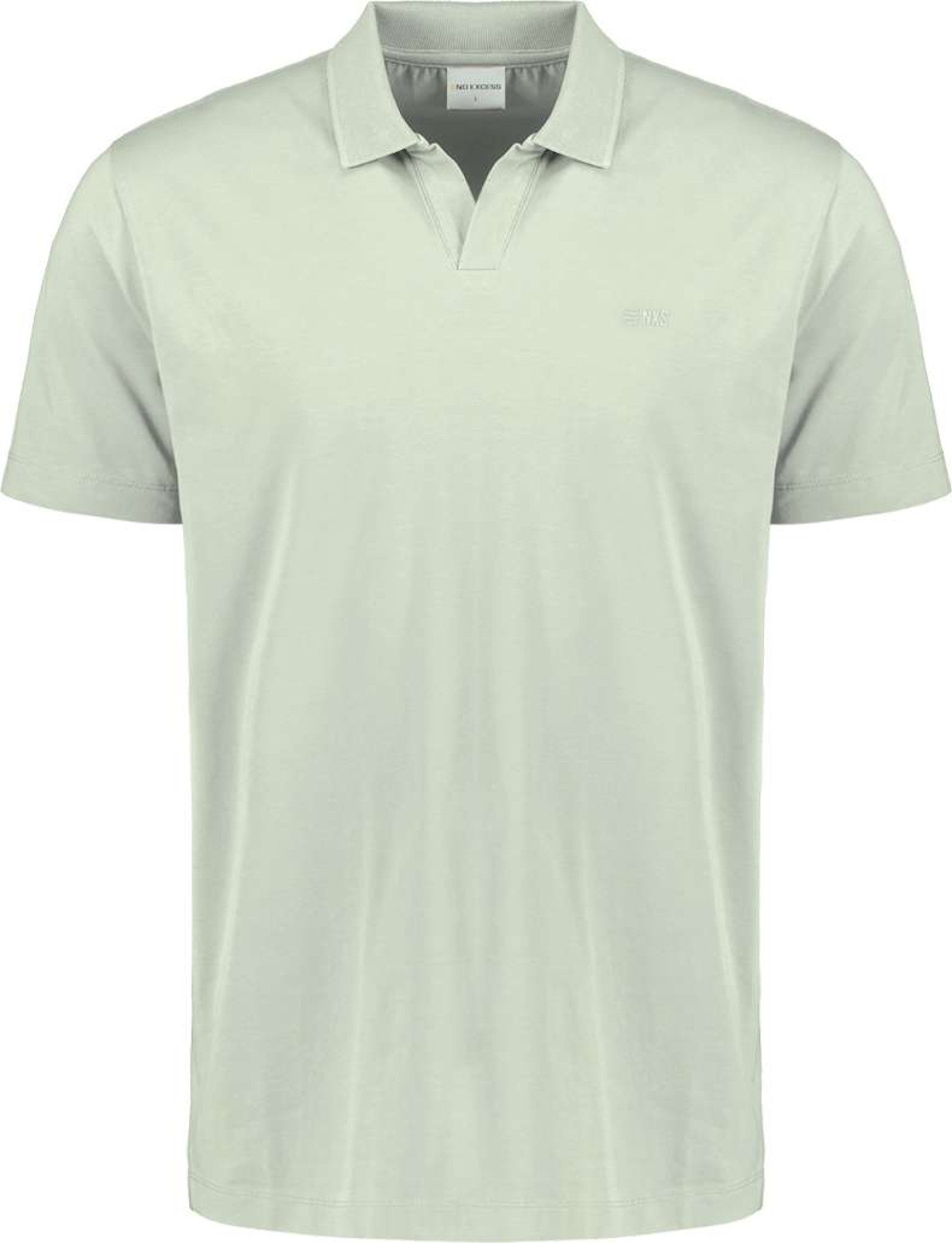 No Excess Polo v solid stretch mint