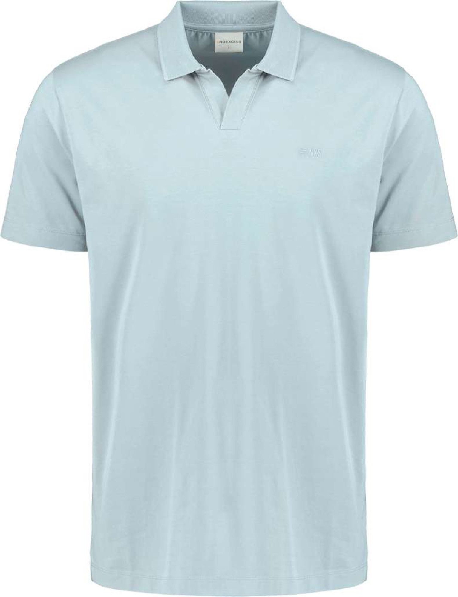 No Excess Polo v solid stretch ice