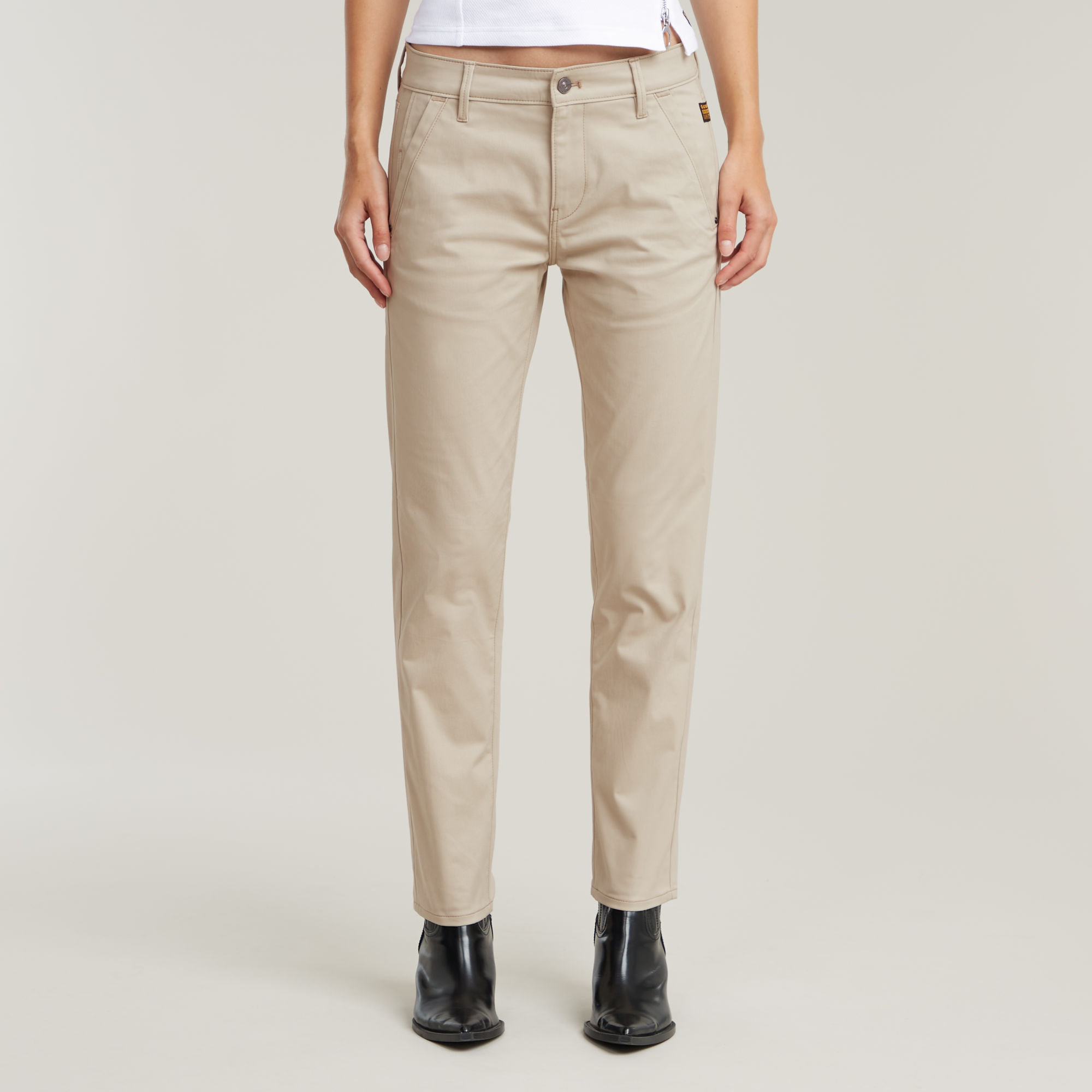 G-Star RAW Kate Boyfriend Chino - Beige - Dames