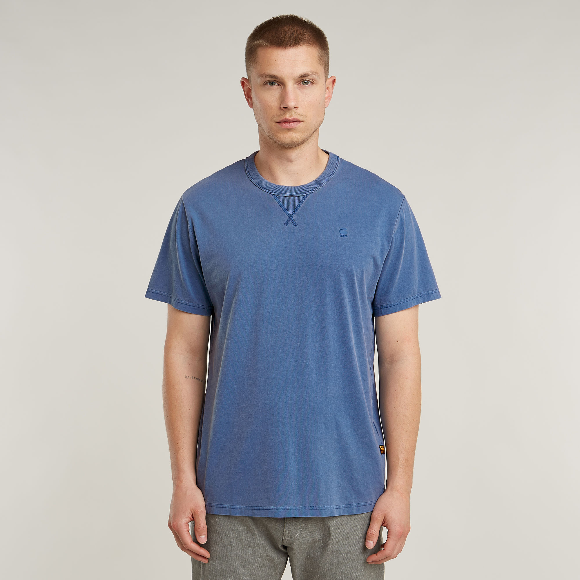 G-Star RAW Nifous T-Shirt - Midden blauw - Heren
