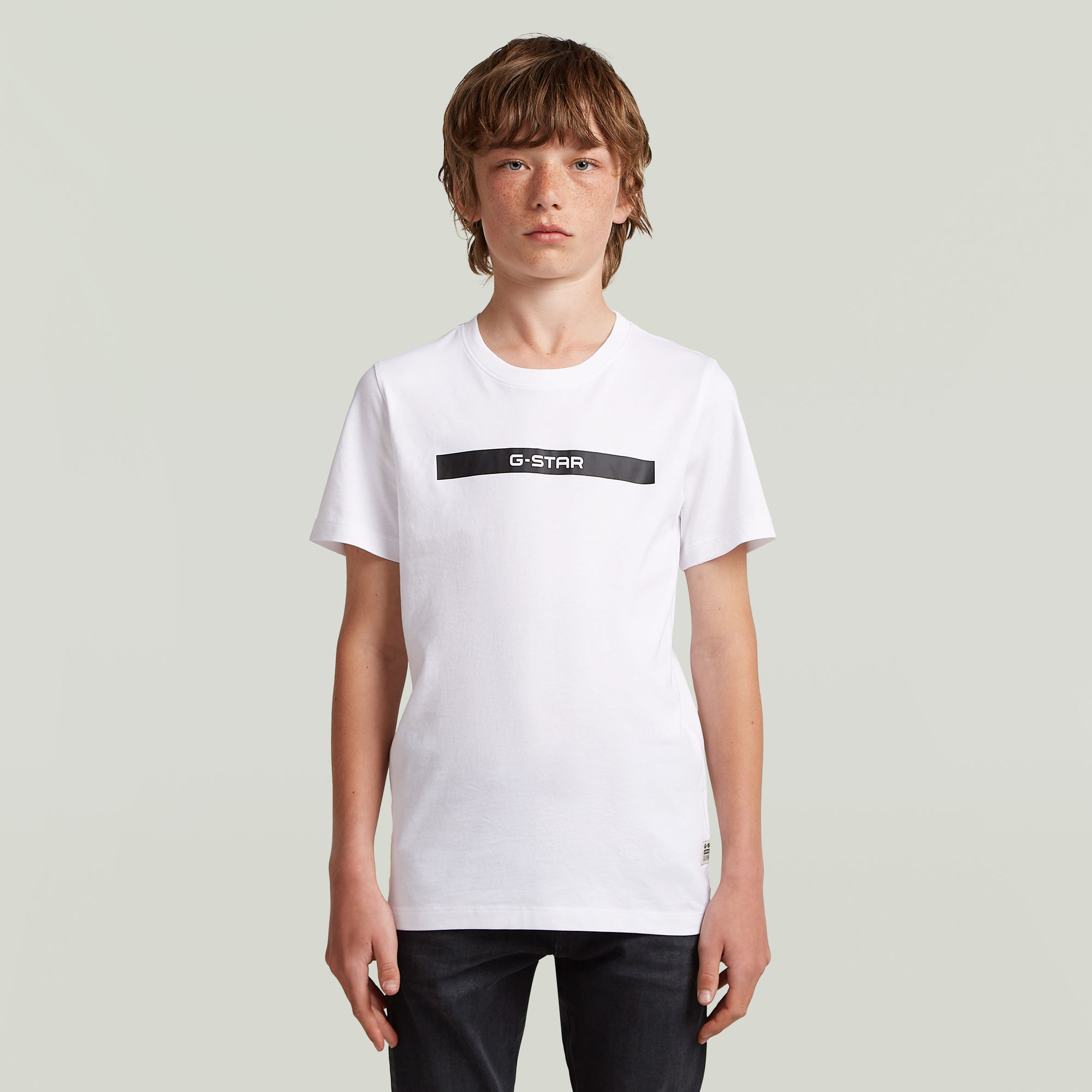 G-Star RAW T-shirt Jongens - Wit - jongens