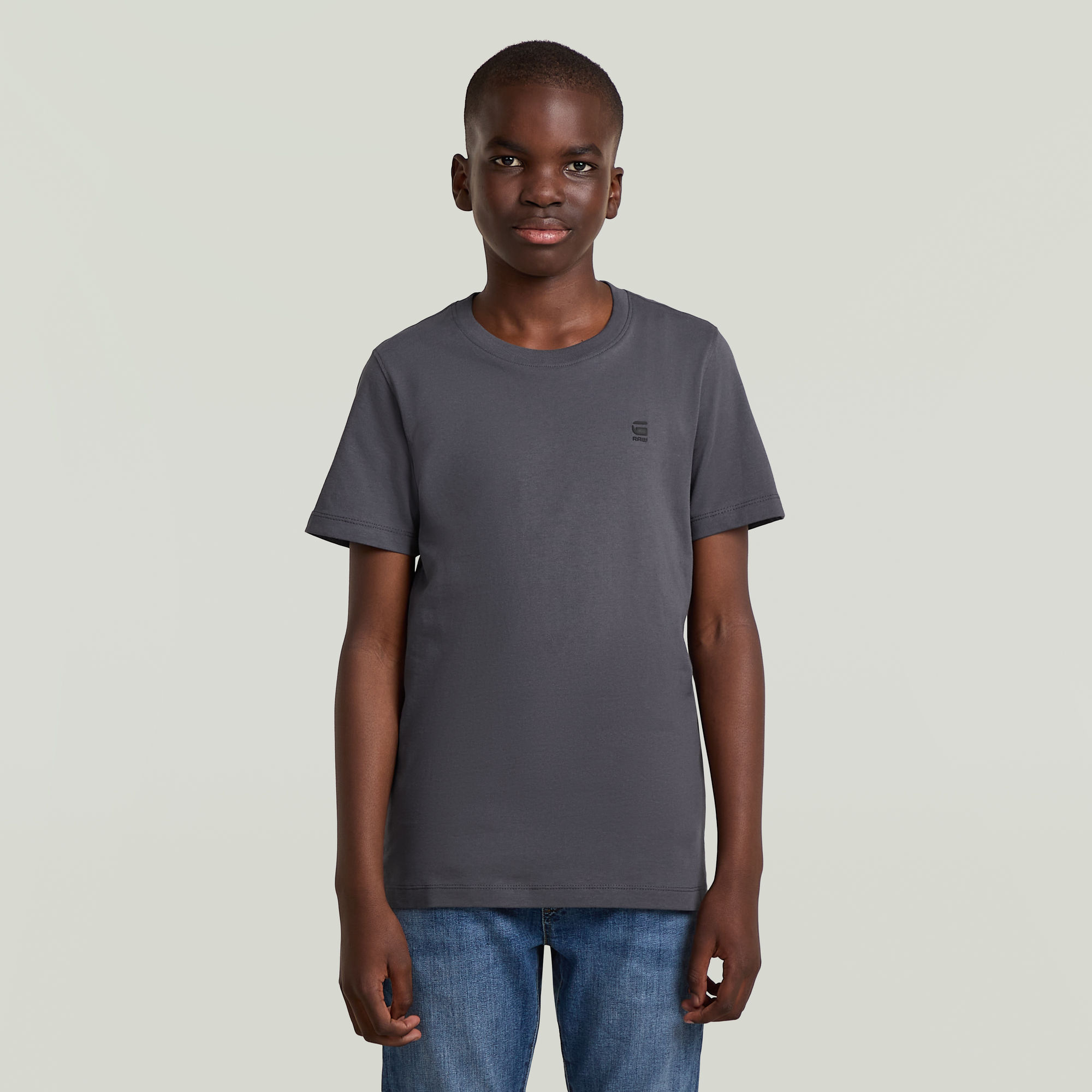 G-Star RAW Regular T-shirt Jongens Set Van 2 - Grijs - jongens