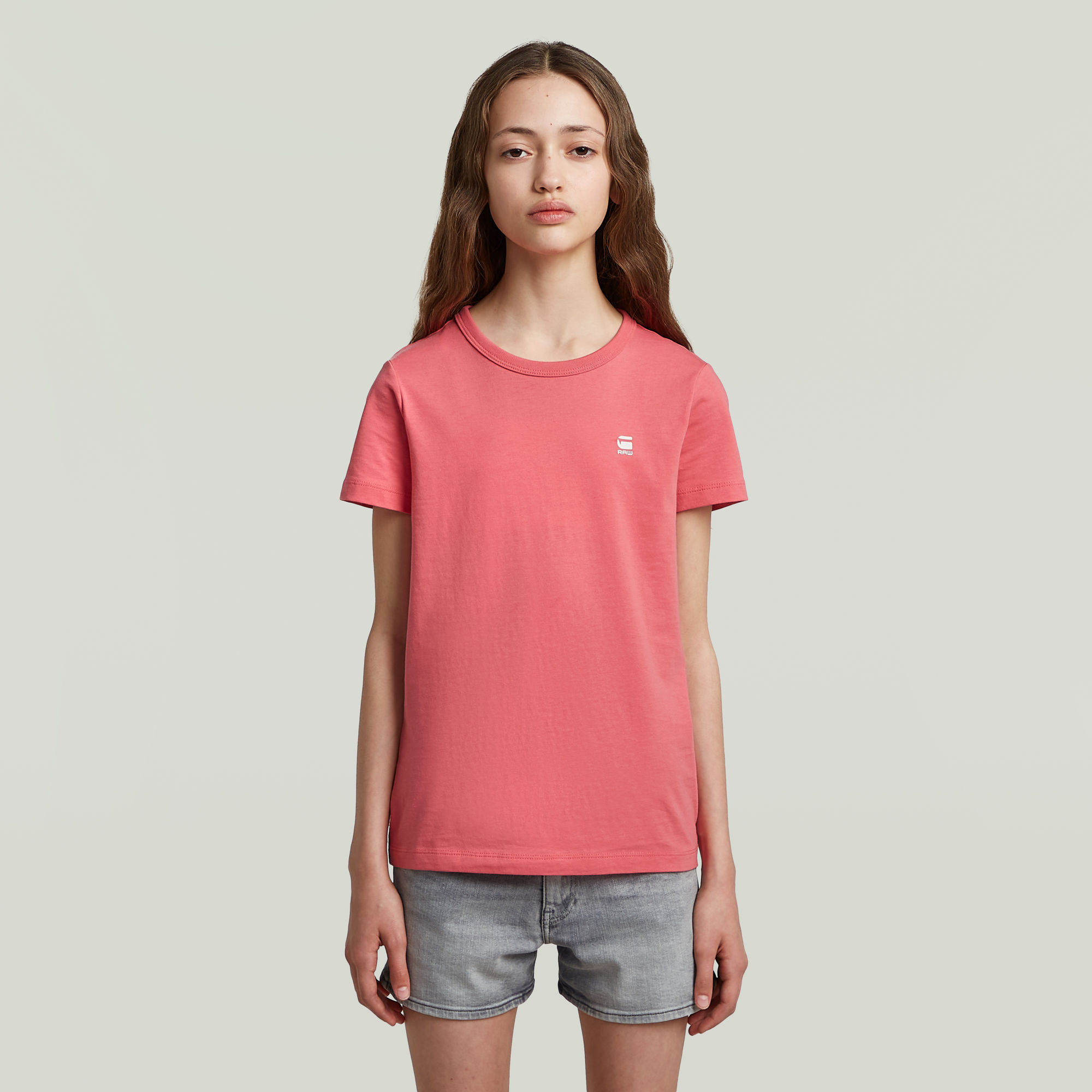 G-Star RAW Slim T-shirt Meisjes Set Van 2 - Roze - meisjes