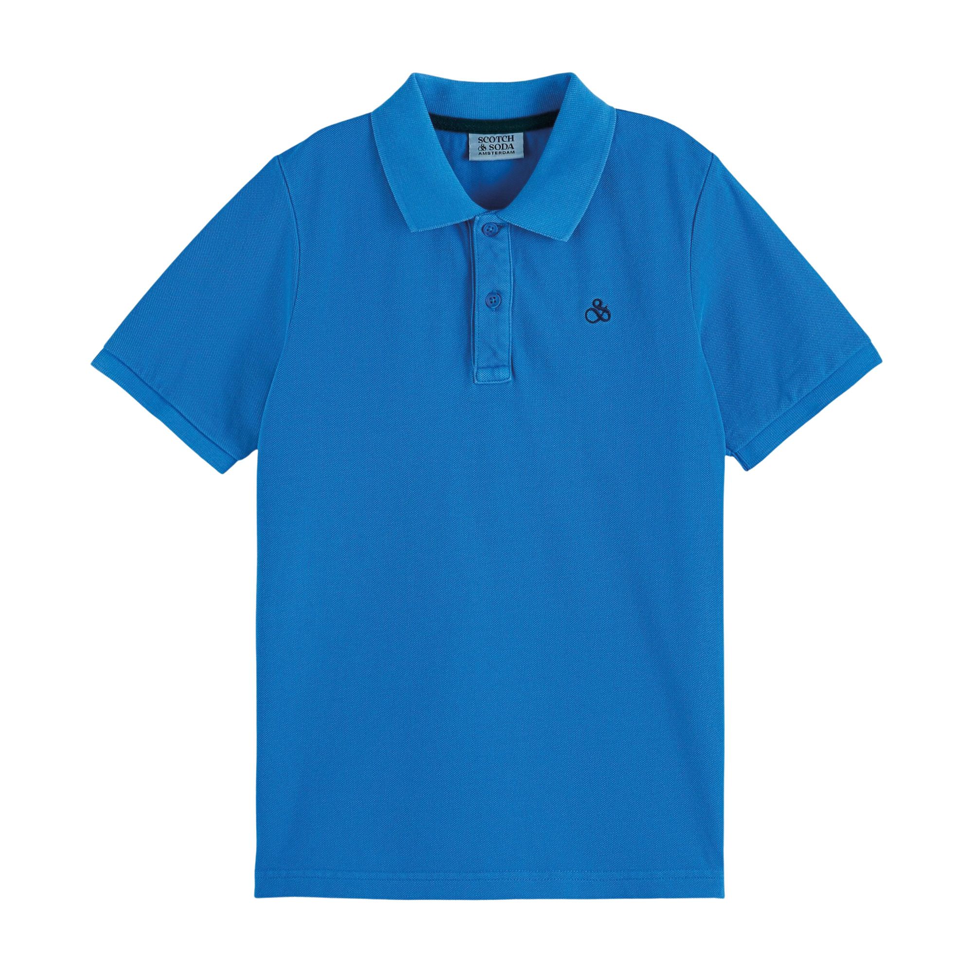 Scotch & Soda Garment-dyed Pique Polo Junior