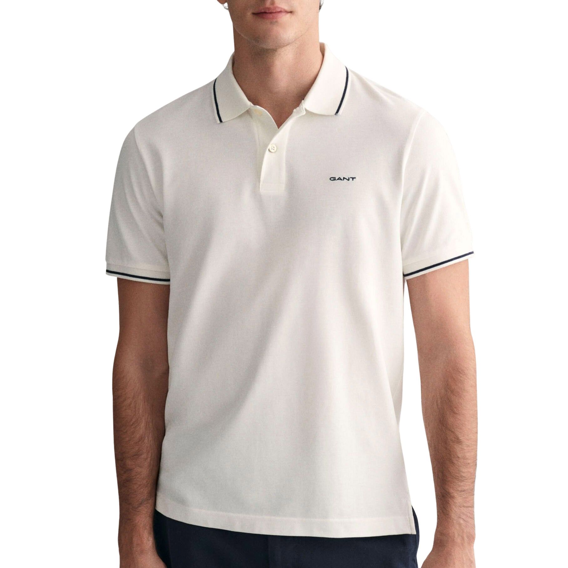 Gant Tipping SS Pique Rugger Polo Heren