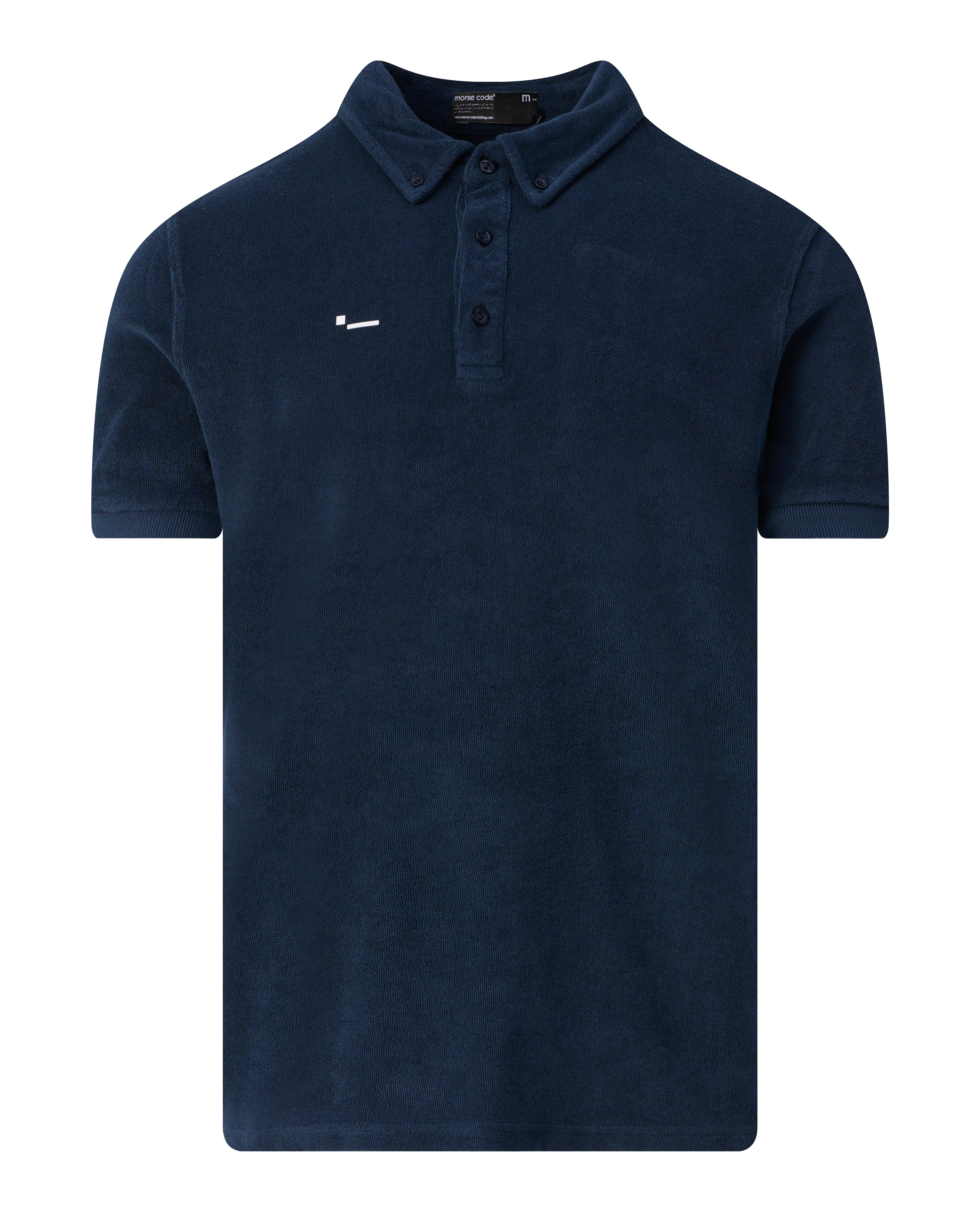 Morse Code Alpha 5 Towel 1 Heren Polo KM