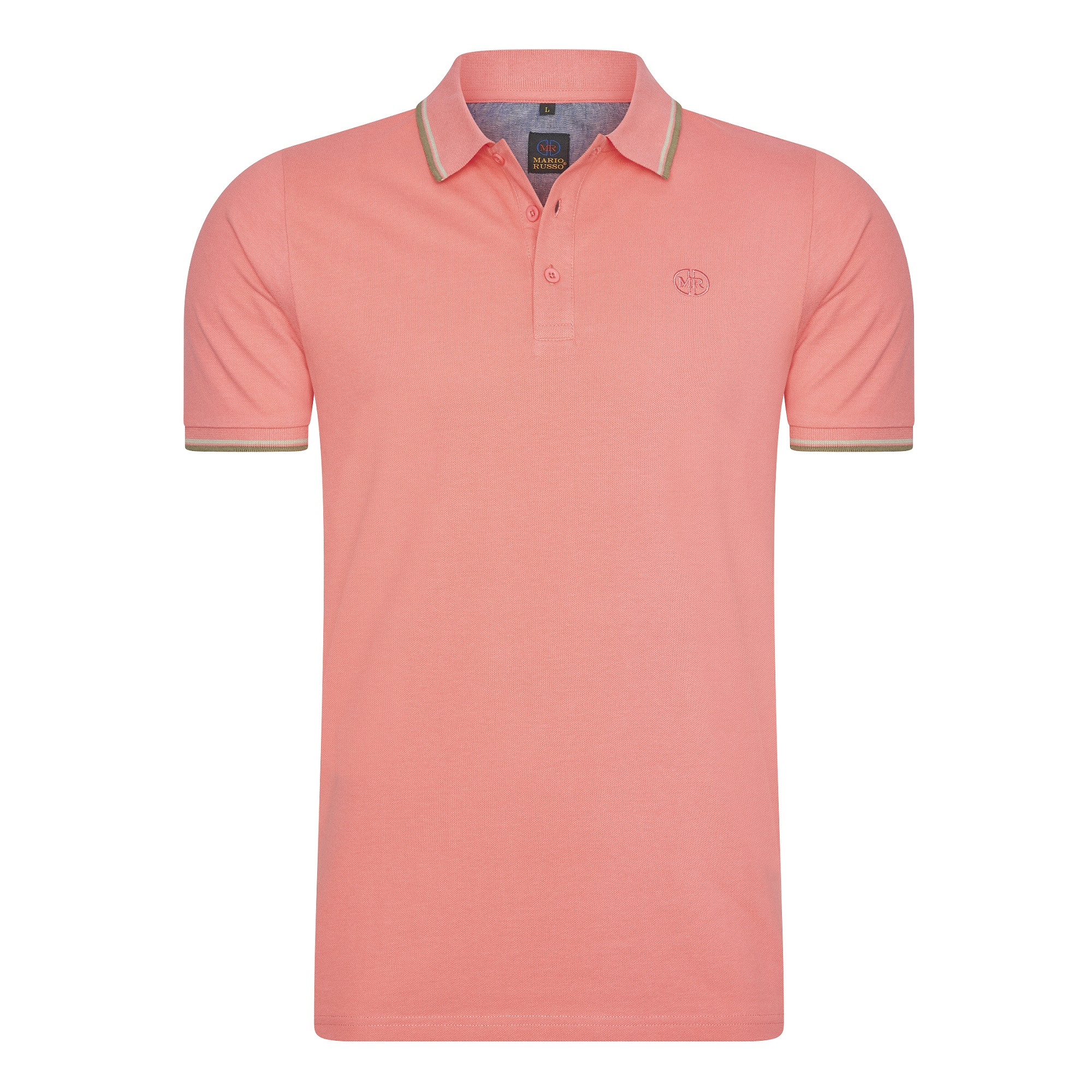 Mario Russo Tipped polo edward