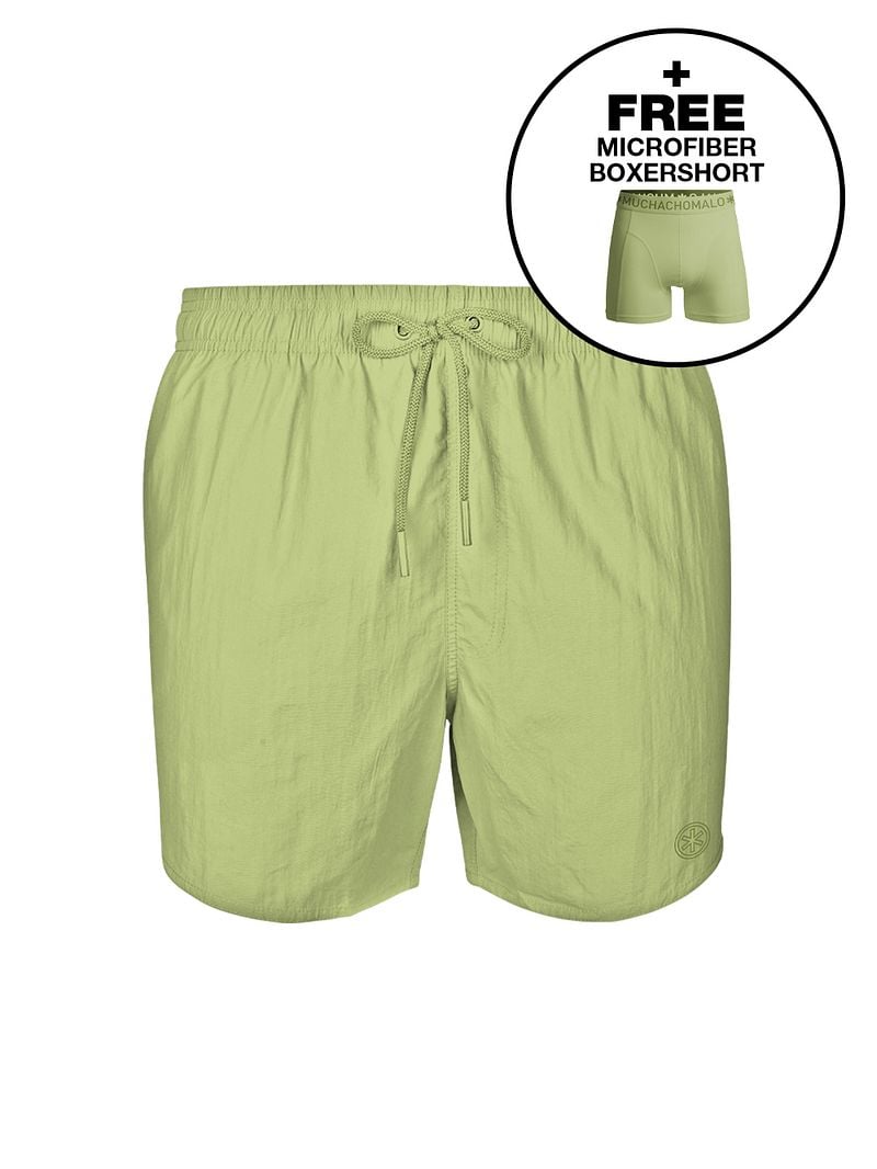 Muchachomalo Solid Zwembroek Groen