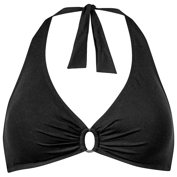 Lidea - Women's The Core Bikini Top Neck Halter - Bikinitop, zwart