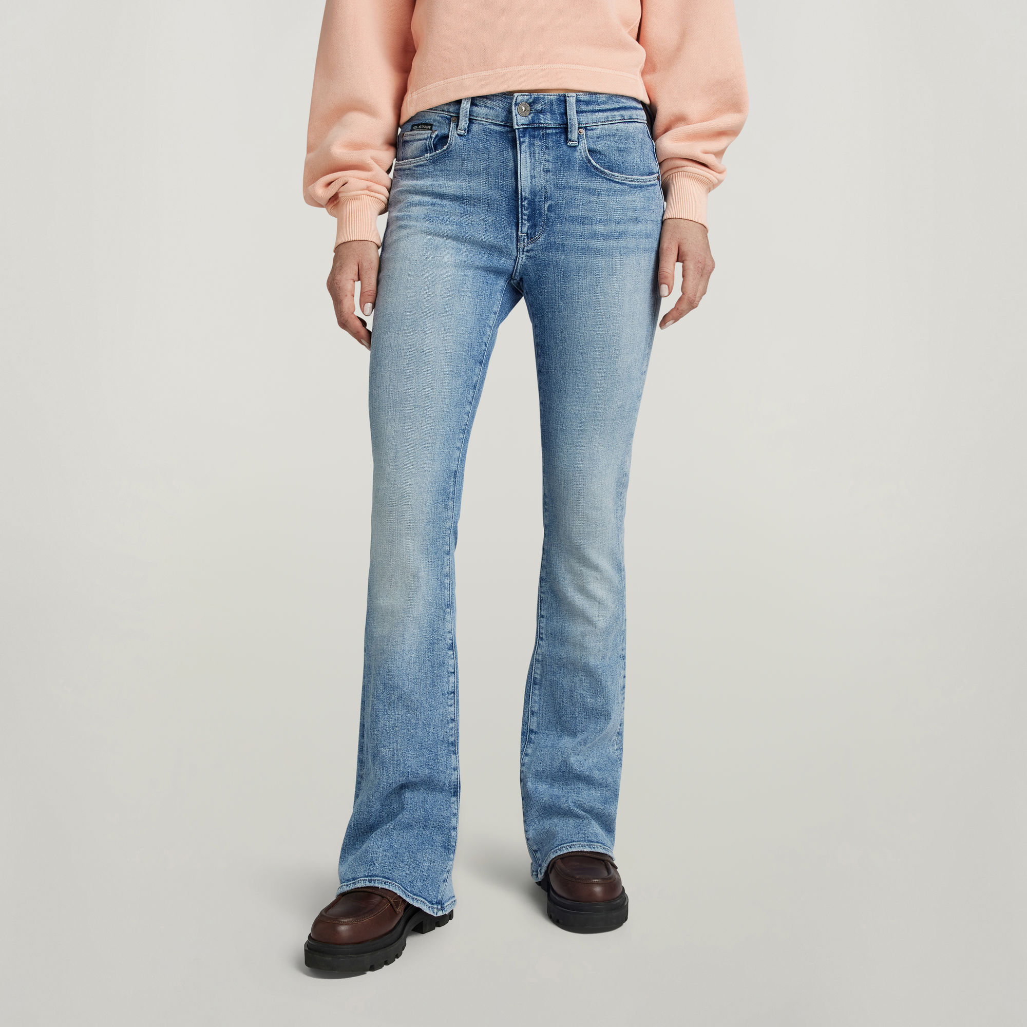 G-Star RAW 3301 Flare Jeans - Lichtblauw - Dames