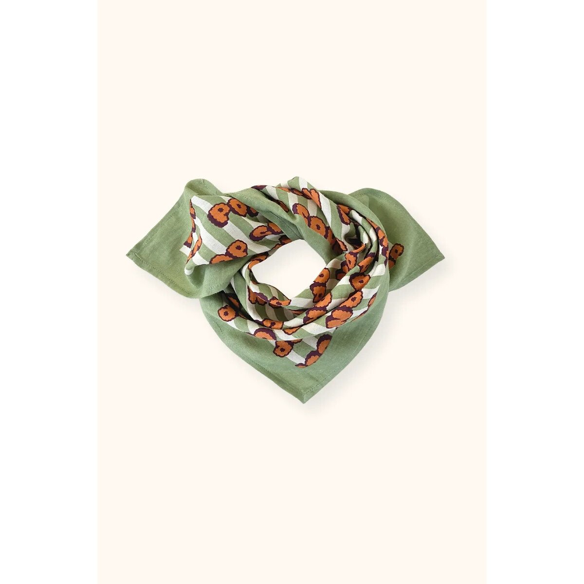 APACHES COLLECTIONS MANIKA kleine sjaal met print POP CORN