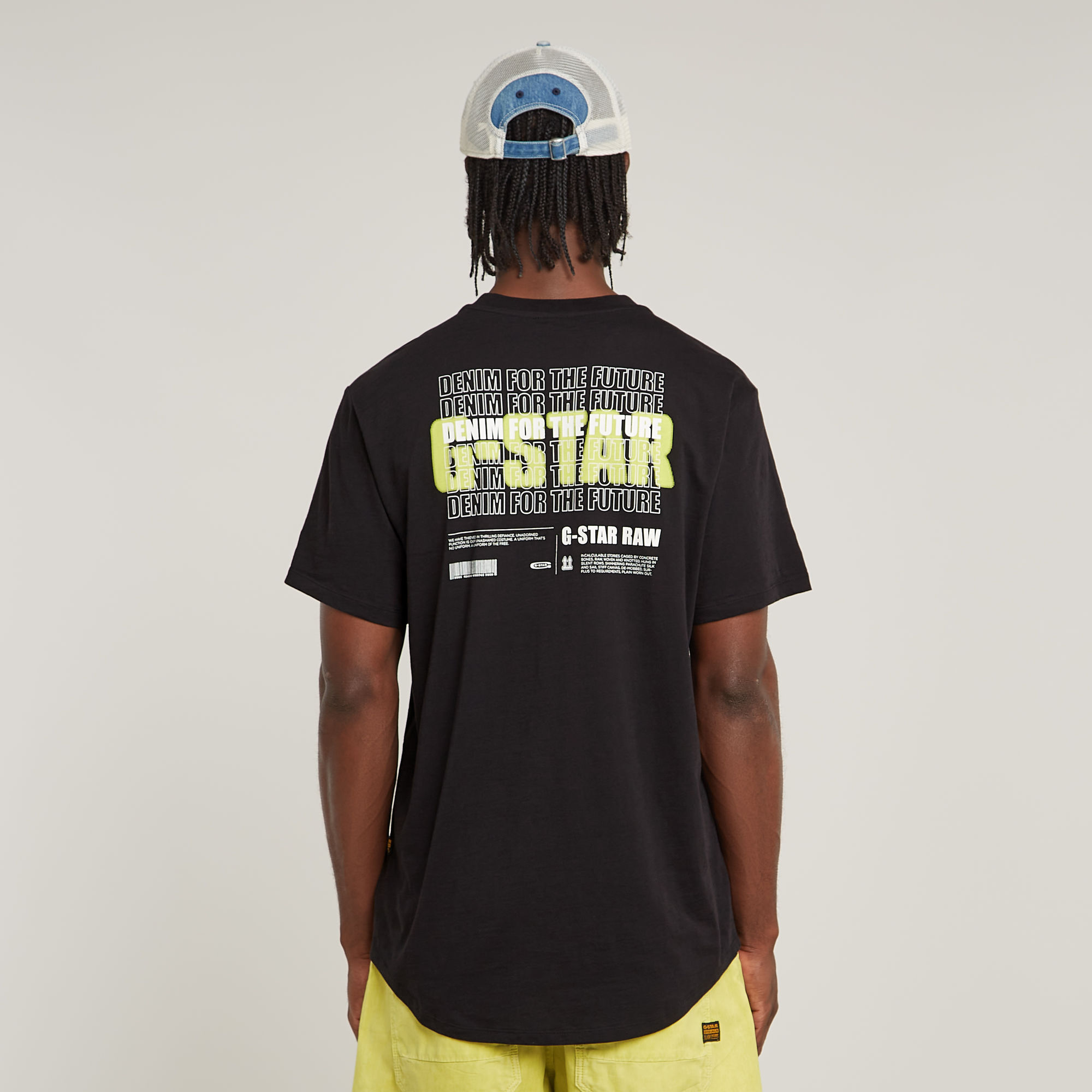 G-Star RAW Lash Back Graphic T-Shirt - Zwart - Heren