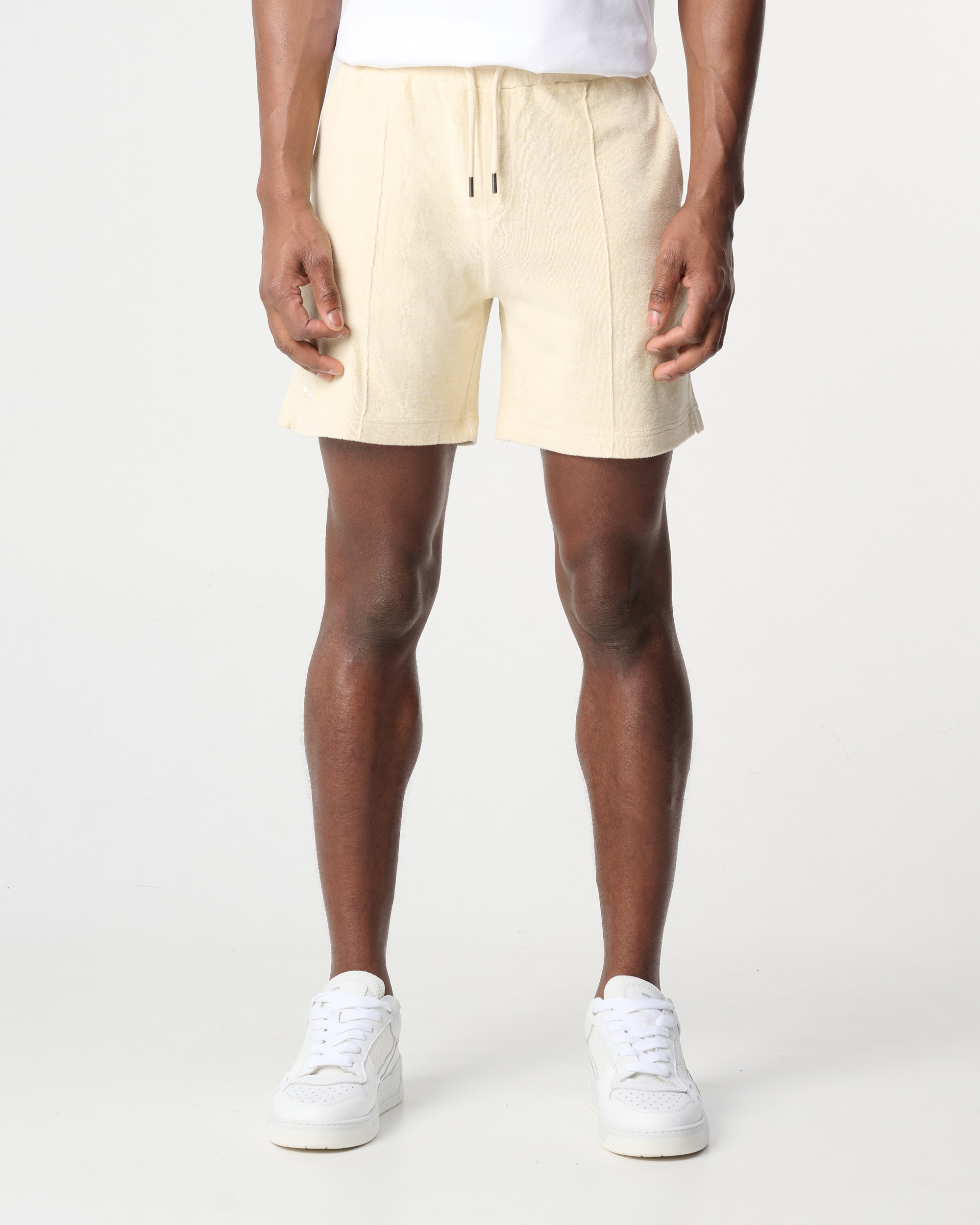 Morse Code Alpha 5 towel 2 Heren Short