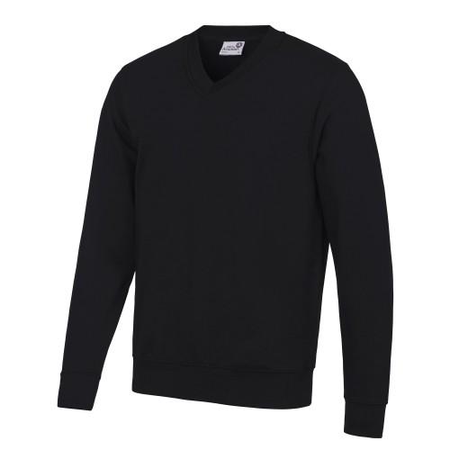 Awdis Academy Mens V Neck Jumper/Sweatshirt S Vloot