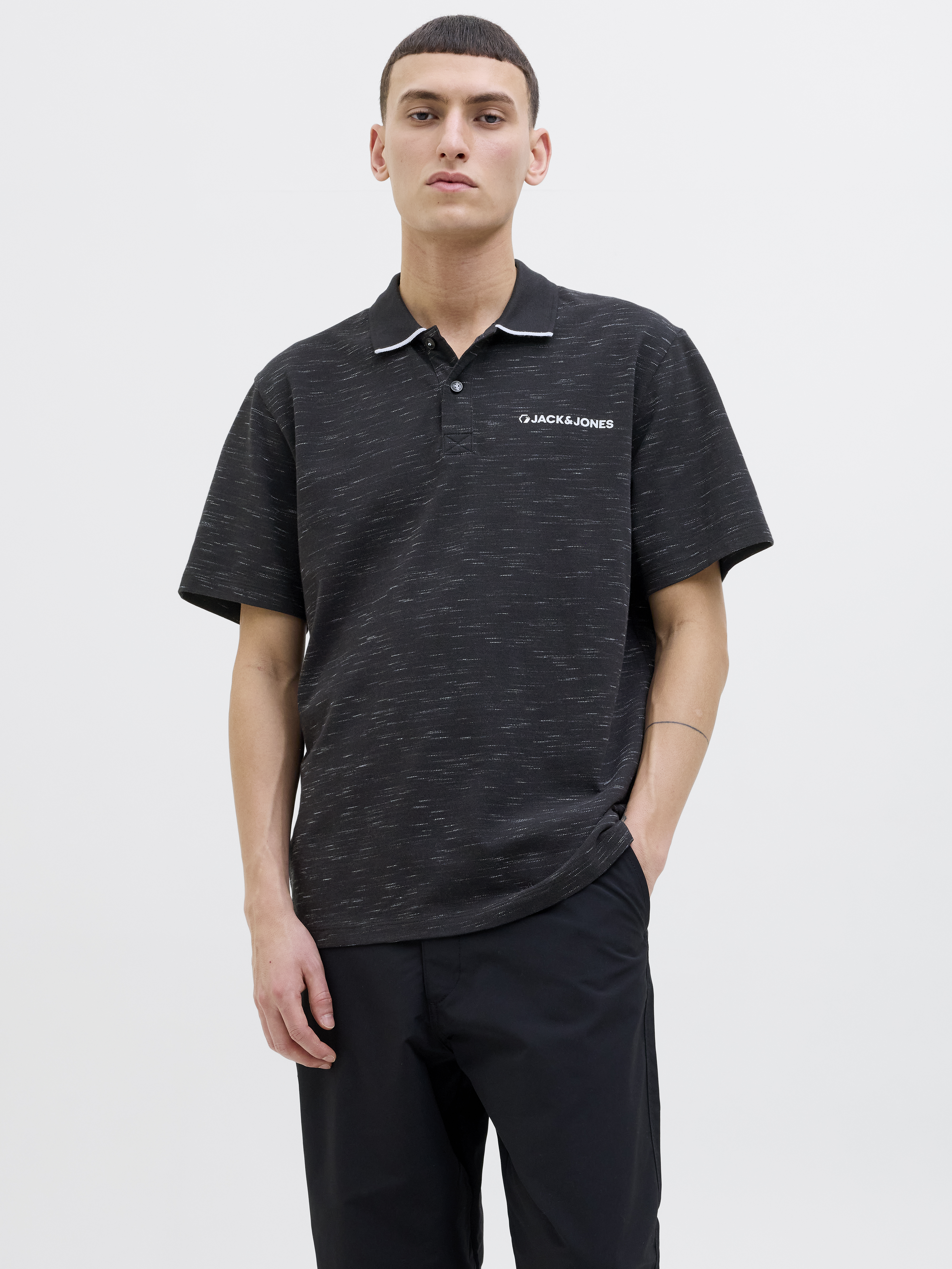 Jack & Jones Jcologan inject polo ss smu