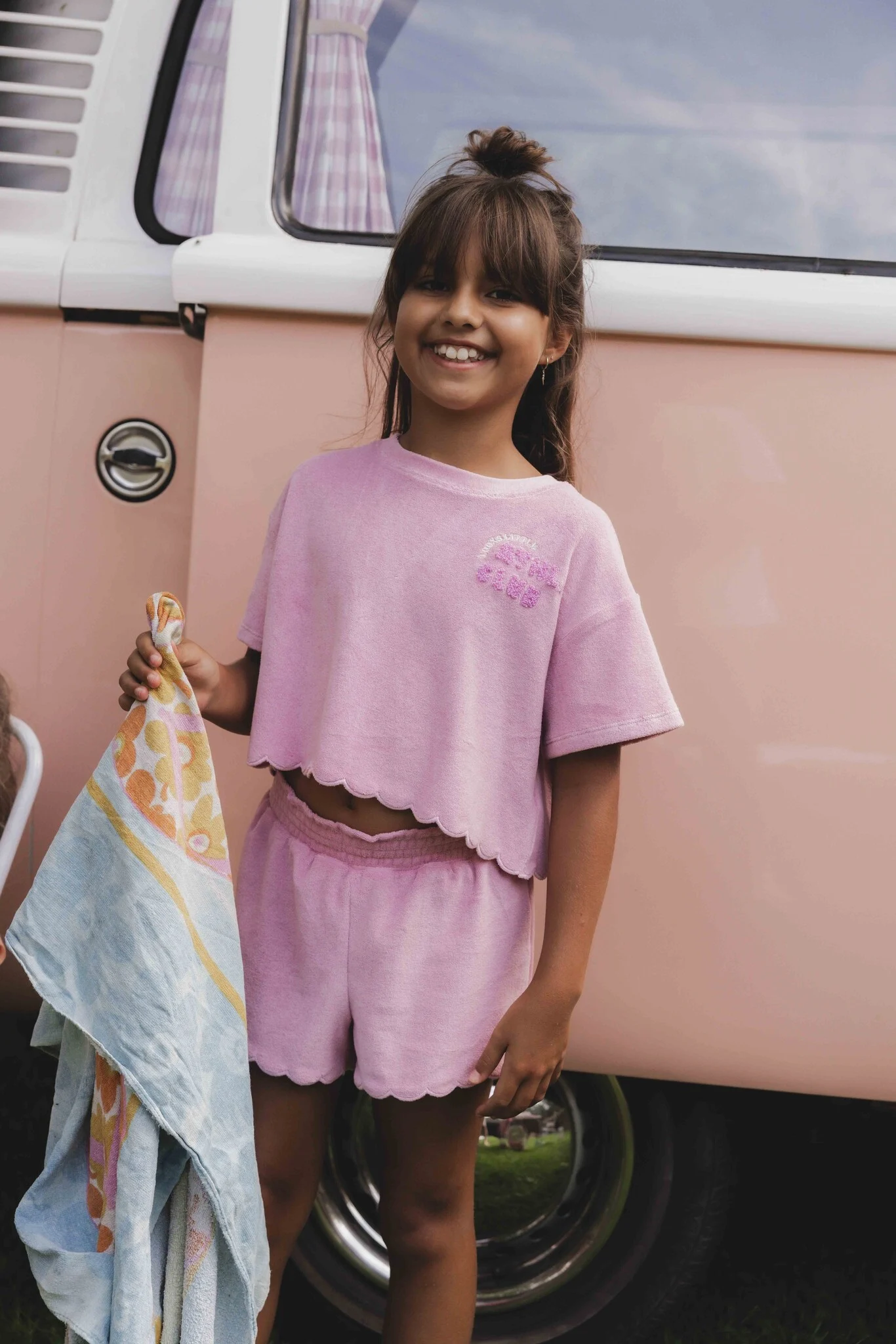 Looxs Revolution Short badstof voor meisjes in de kleur