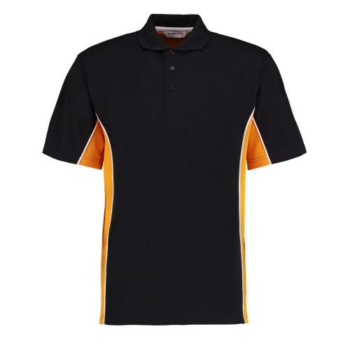 Gamegear Mens Track Polycotton Pique Polo Shirt 3XL rood/zwart