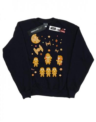 Star Wars meisjes Gingerbread Empire Sweatshirt 5-6 Years wit
