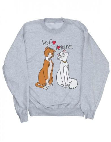Disney Girls de Aristocats We Go Together Sweatshirt 9-11 Years wit