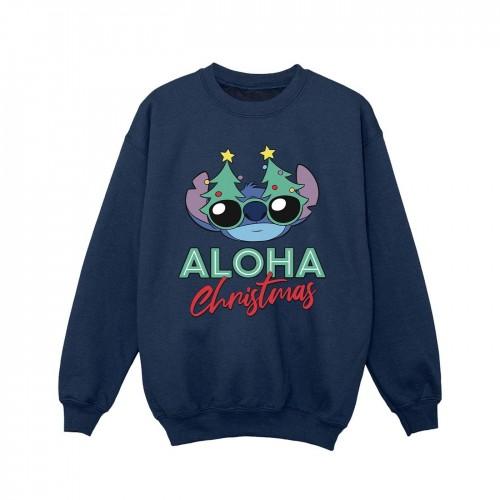 Disney Lilo en Stitch Christmas Tree Shades-trui voor meisjes 5-6 Years wit