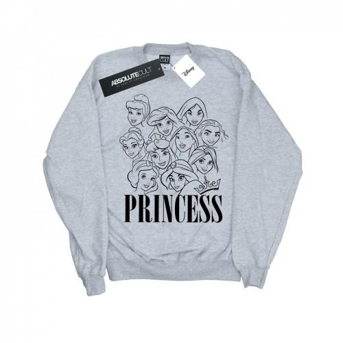 Disney meisjes prinses multi gezichten sweatshirt 9-11 Years wit