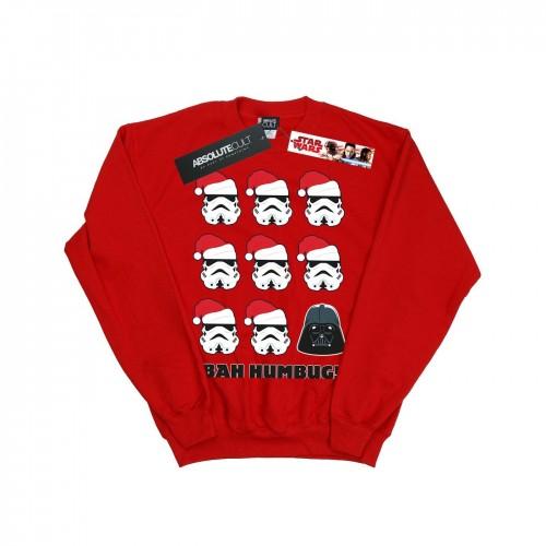 Star Wars Girls Christmas Humbug Sweatshirt 5-6 Years wit