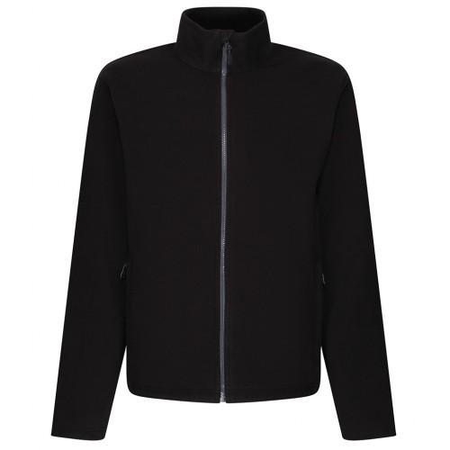 Regatta heren microfleece gerecycled jack XS zwart