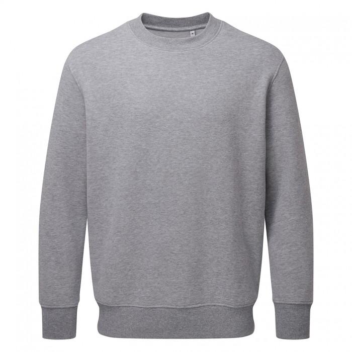 Anthem Unisex volwassen gemêleerd sweatshirt S grijs