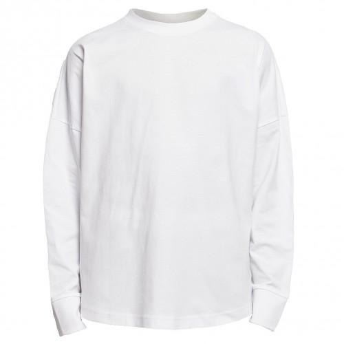 Build Your Brand Heren Cut-On oversized T-shirt met lange mouwen XL zwart