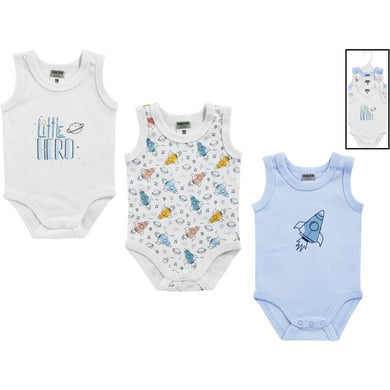 Jacky Onderarm romper 3-pack MULTIPACK BOYS