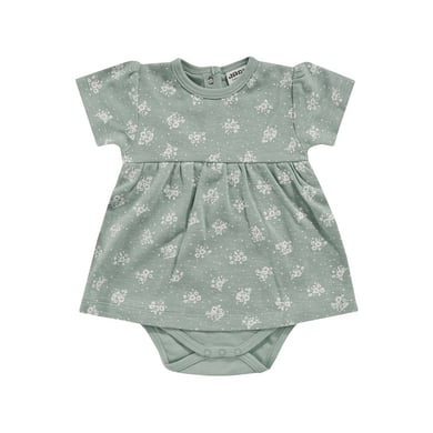 Jacky Body met jurk MAGIC GIRL (GOTS) kaki/all-over print