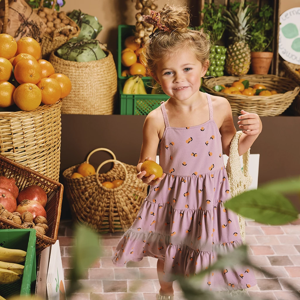 Z8-collectie Zomerjurk Moyna (lavenda)