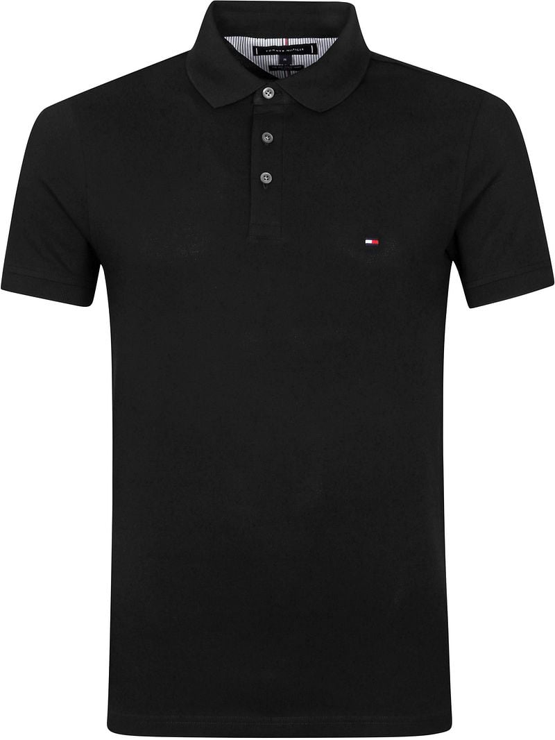 Tommy Hilfiger 1985 Poloshirt Zwart