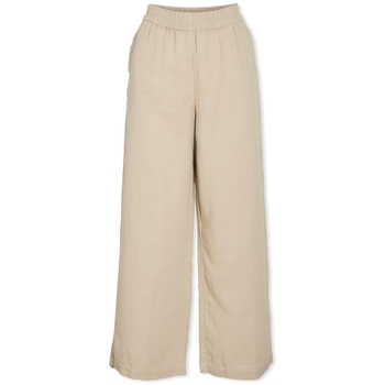 Vila Broek  Lania Wide Trousers - Feather Grey