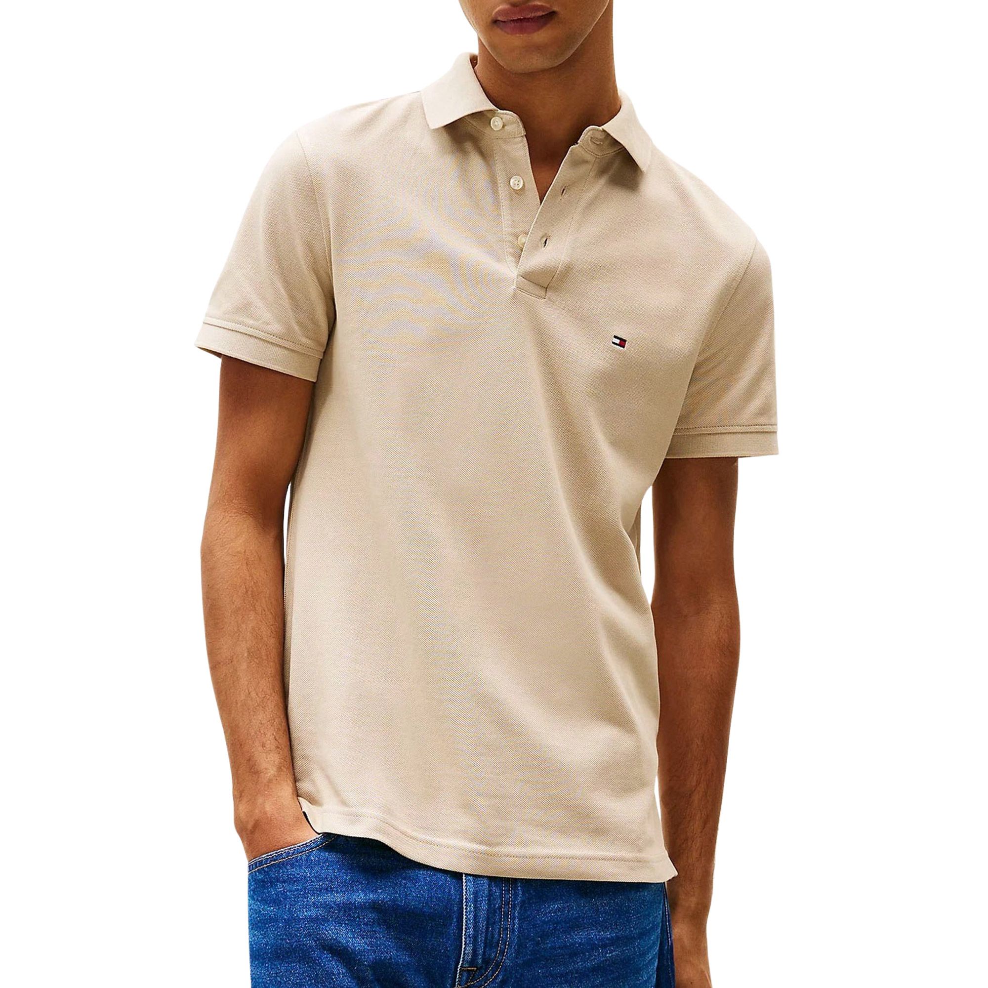 Tommy Hilfiger Poloshirt 1985 SLIM POLO hoogwaardige katoen-piqué kwaliteit