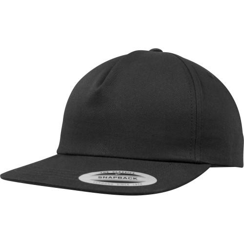 Yupoong Flexfit unisex ongestructureerde snapback-pet met 5 panelen One Size framboos