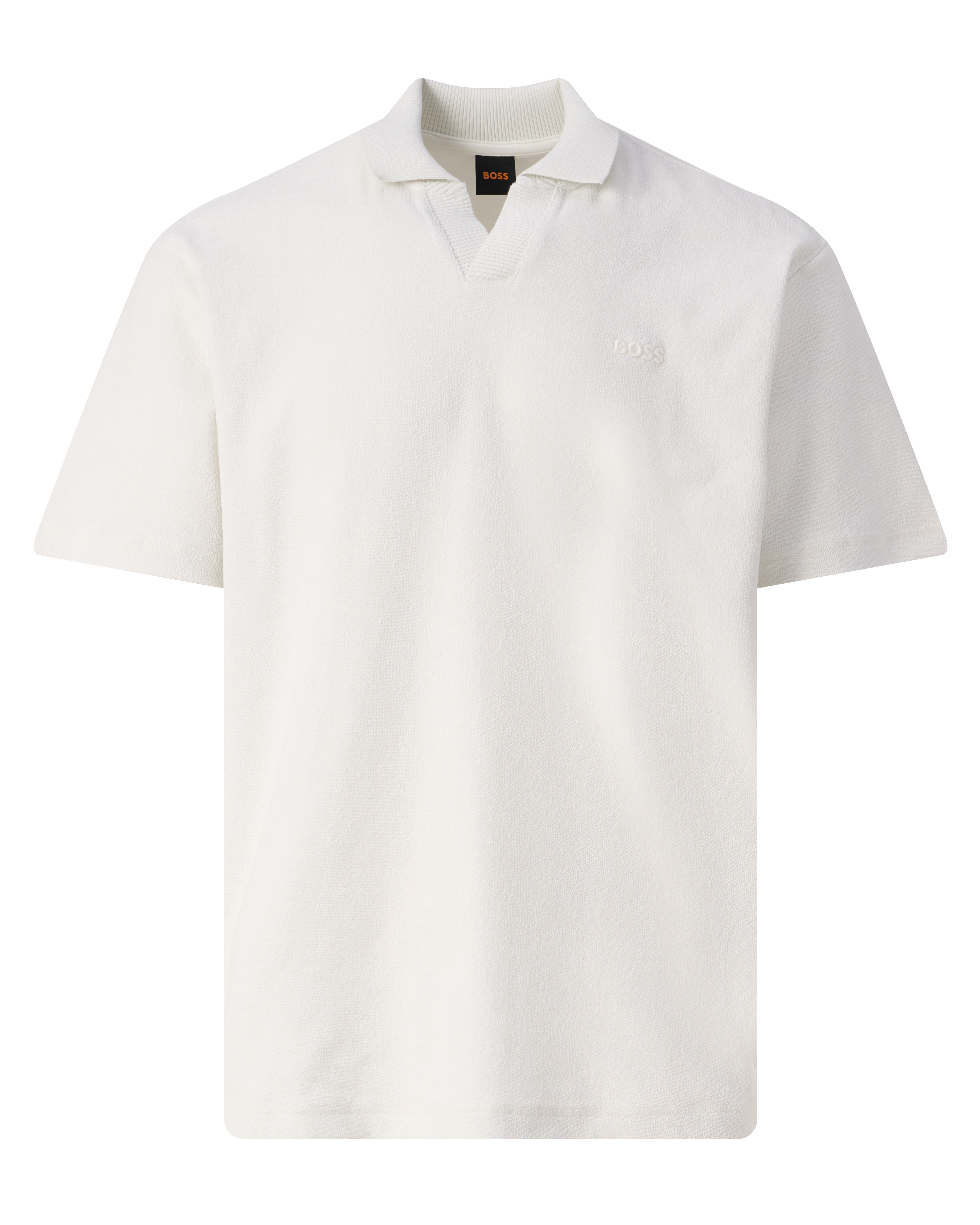 BOSS Casual Pe_doubletowel Heren Polo KM
