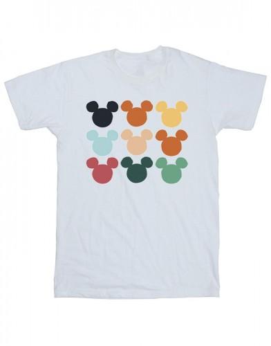 Disney jongens Mickey Mouse hoofden vierkant T-shirt 5-6 Years