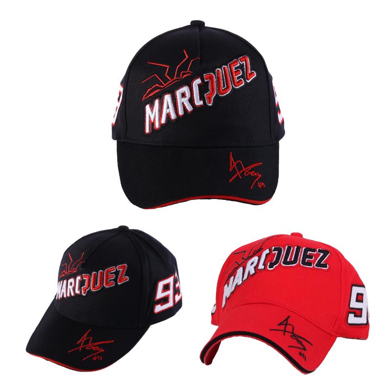 91530326MAC20BWG5P Outdoor Sport Mode Borduren voor Marquez 93 Logo Baseball Cap Motorsport Hoed Unisex Dames Zonbescherming Golfvissen