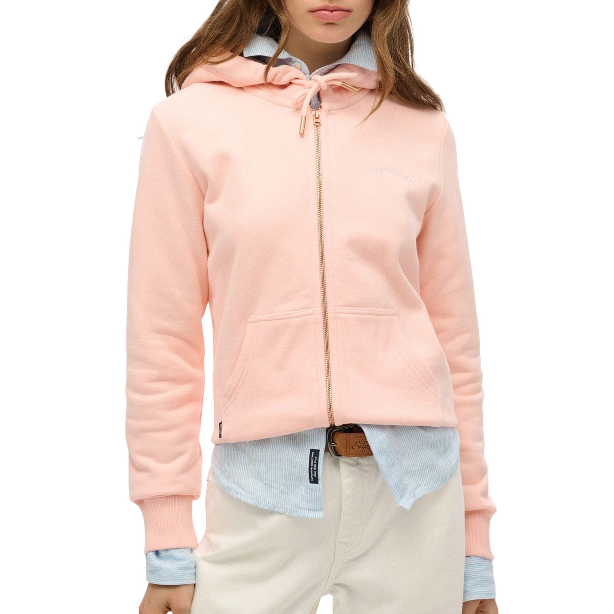 Superdry Capuchonsweatvest ESSENTIAL LOGO ZIPHOOD HB