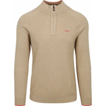 New zealand auckland Sweater  NZA Half Zip Trui Ralph Beige
