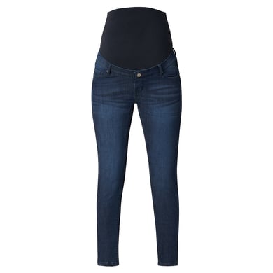 Skinny positiejeans Avi Donkerblauw