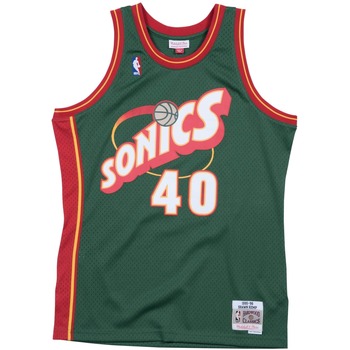 Mitchell And Ness Onderhemden  Maillot NBA Seattle Supersonics Shawn Kemp